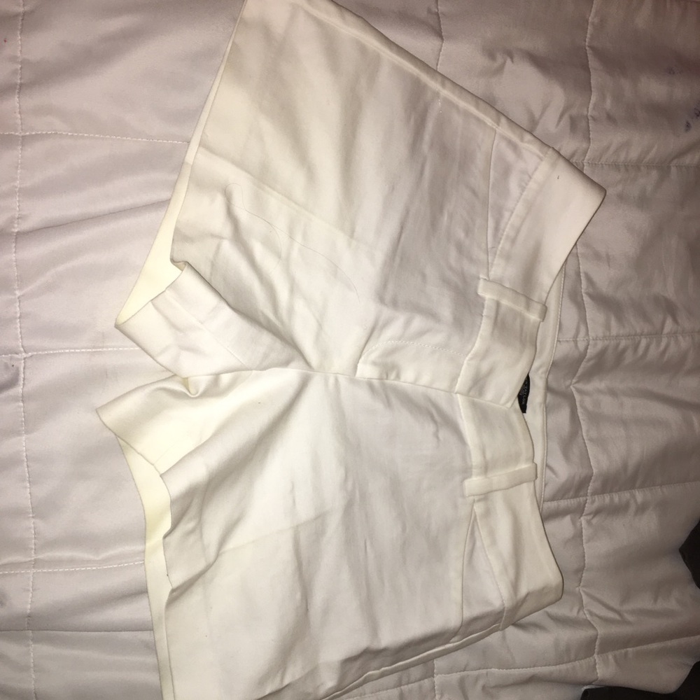 white shorts